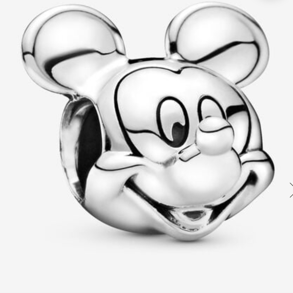 Disney Polished Mickey Mouse Charm - Picture 1 of 3